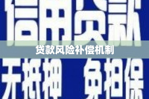 晋江贷款风险补偿机制
