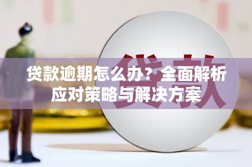 从江贷款逾期怎么办？全面解析应对策略与解决方案