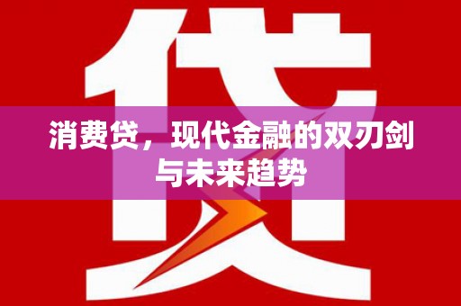 泾县消费贷，现代金融的双刃剑与未来趋势