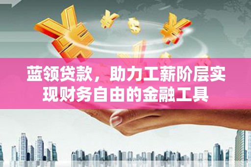 田寮蓝领贷款，助力工薪阶层实现财务自由的金融工具
