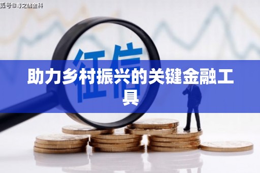 江山助力乡村振兴的关键金融工具