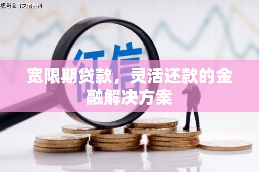 凤泉宽限期贷款，灵活还款的金融解决方案