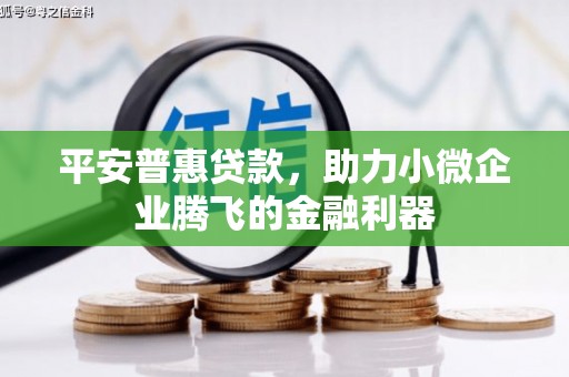 西峡平安普惠贷款，助力小微企业腾飞的金融利器