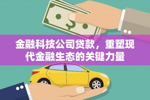 张家界金融科技公司贷款，重塑现代金融生态的关键力量